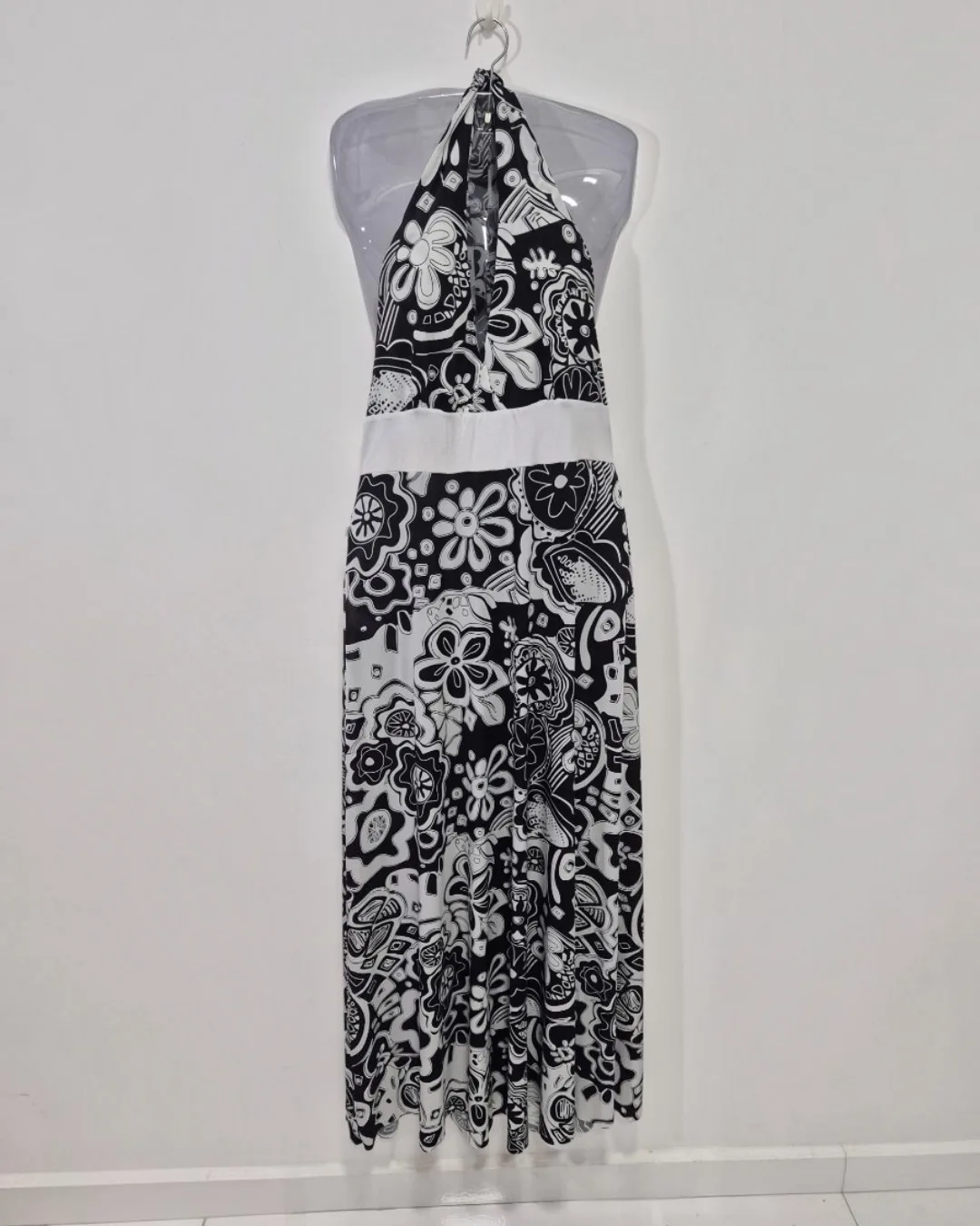 Vestido Longo Frente Única