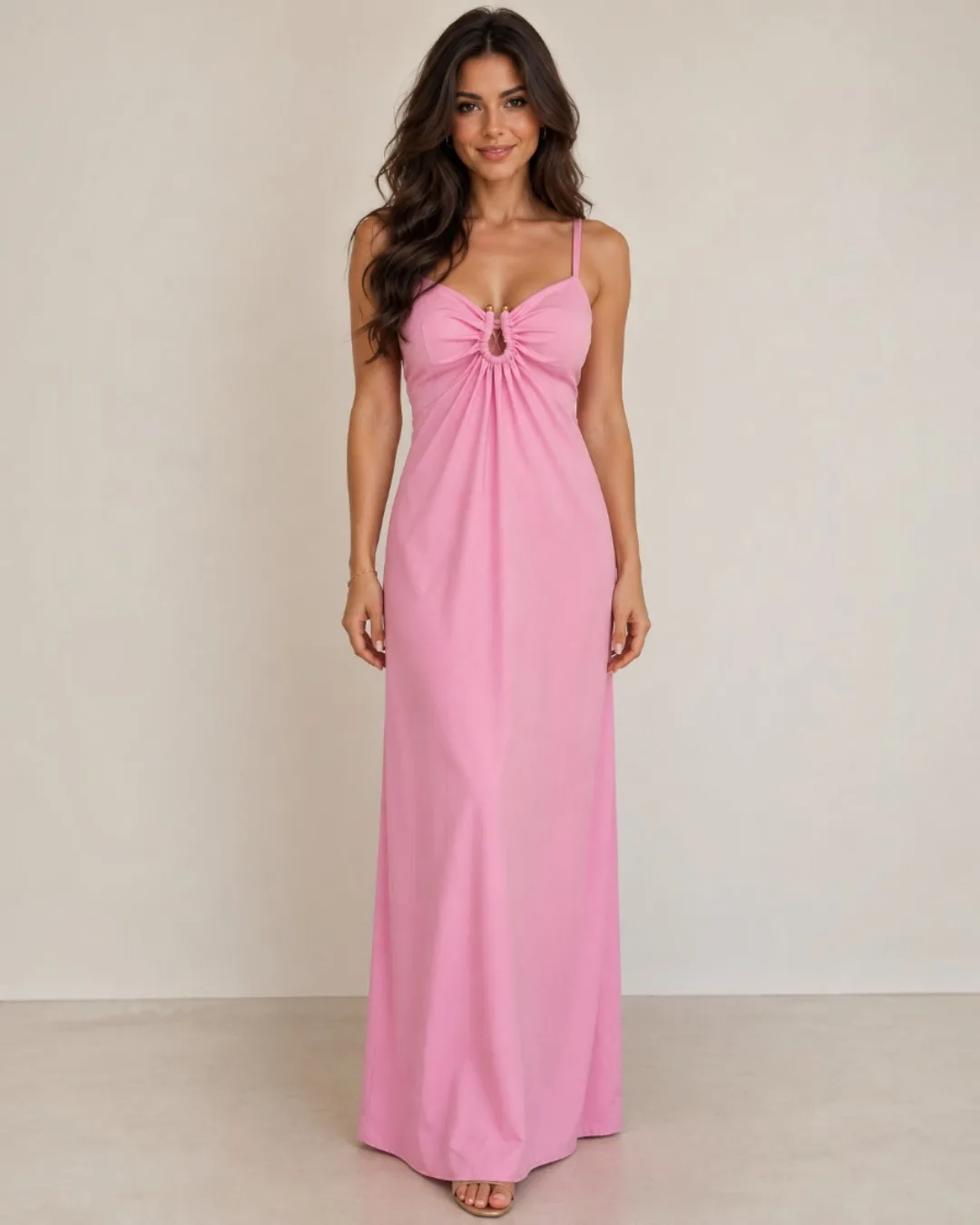 Vestido Longo com Alça